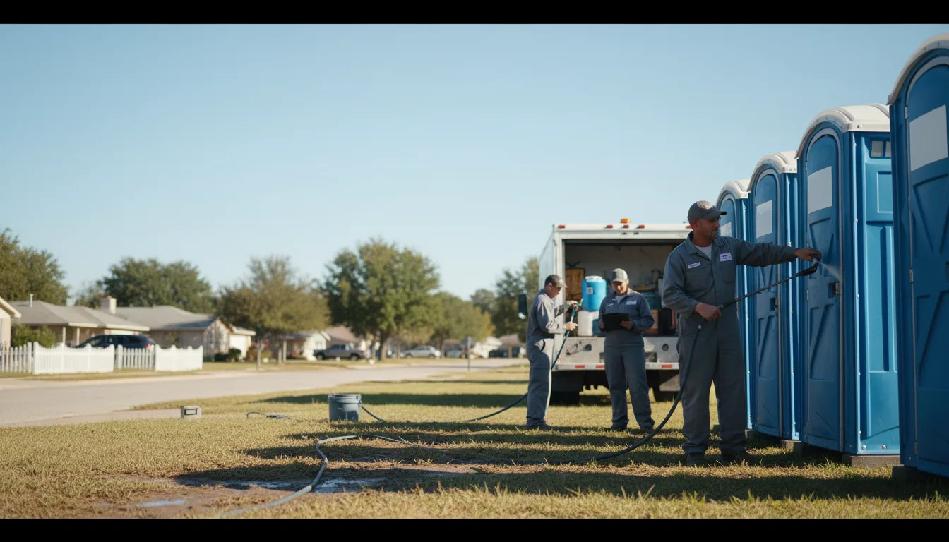 Long-Term Portable Toilet Rental in Seneca, IL near me